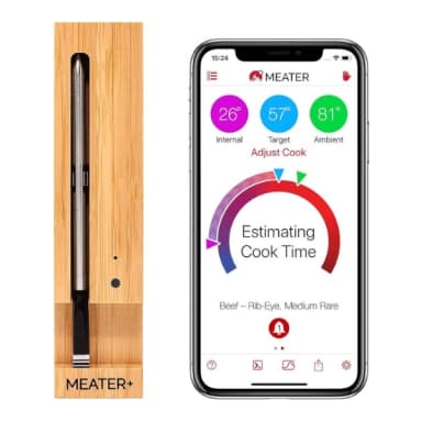 Meater Plus draadloze BBQ thermometer met 50m bereik