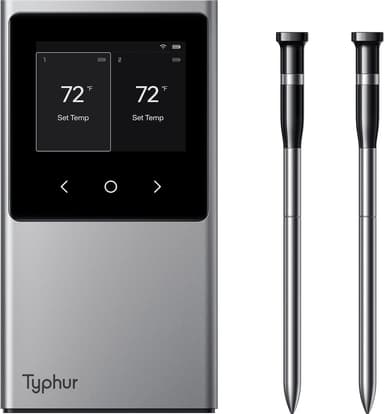Typhur Sync Dual draadloze BBQ thermometer met 2 probes