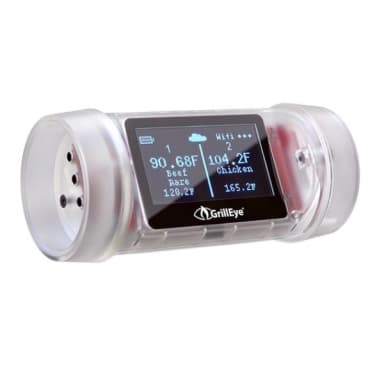 GrillEye Max WiFi BBQ thermometer met 8 probes