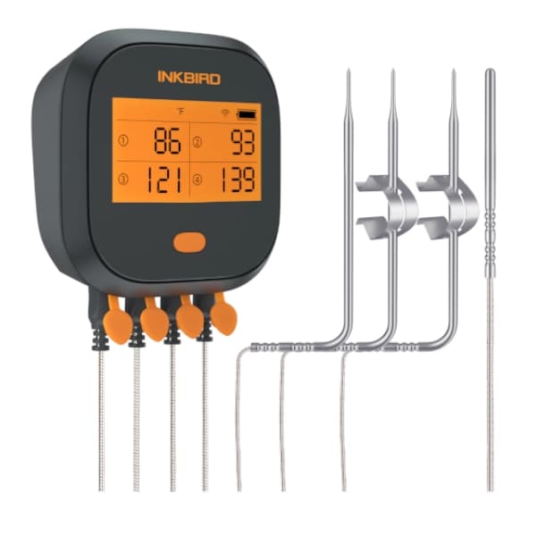 Inkbird IBBQ-4T WiFi BBQ thermometer met 4 probes