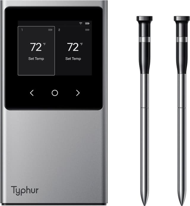 Typhur Sync Dual draadloze BBQ thermometer met 2 probes